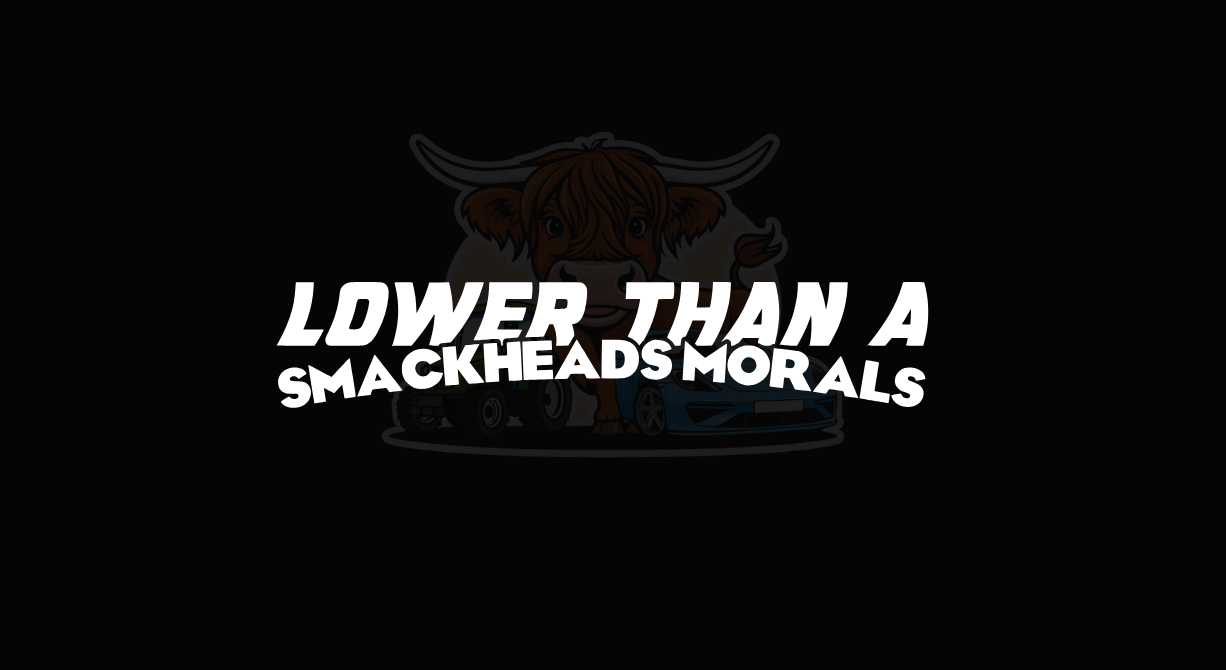 Lower than a Smackheads Morals