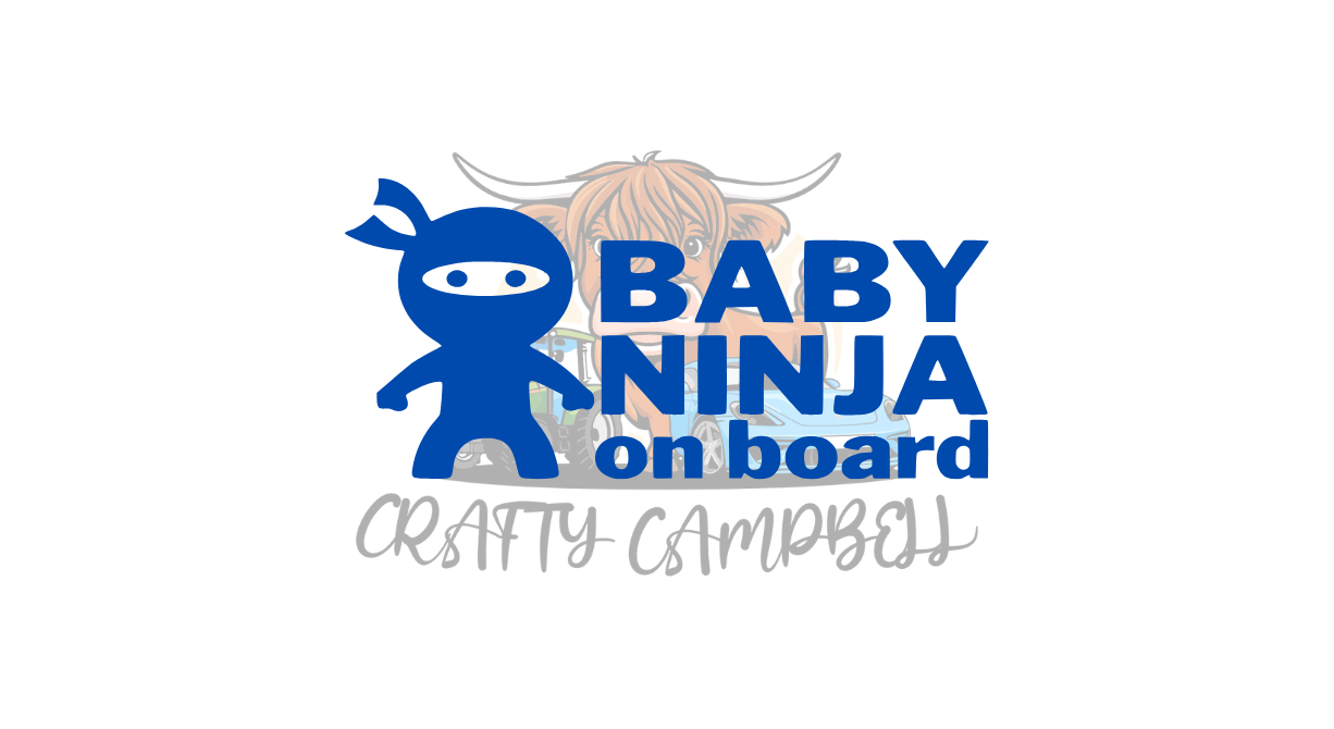 Ninja Baby sticker