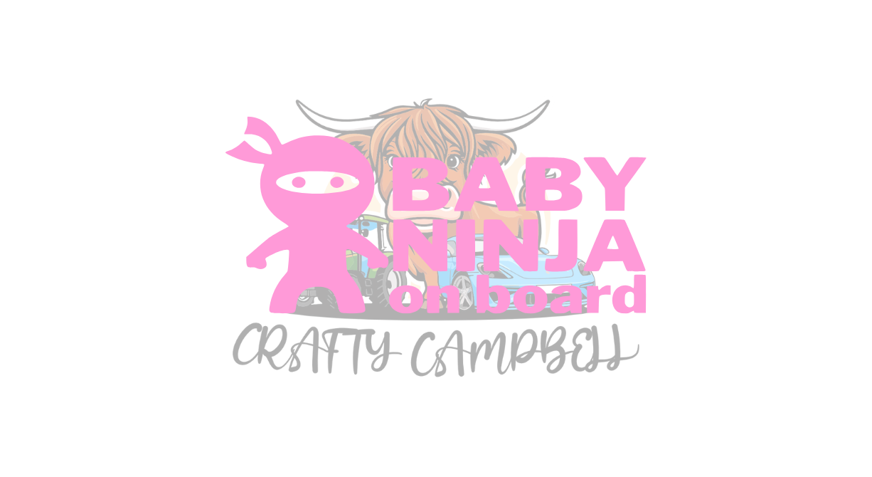 Ninja Baby sticker