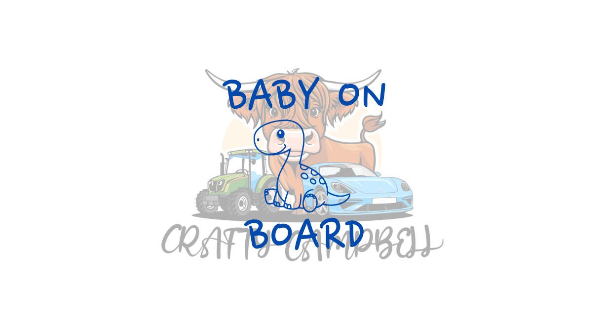 Baby on Board Dino
