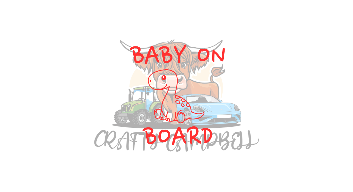 Baby on Board Dino