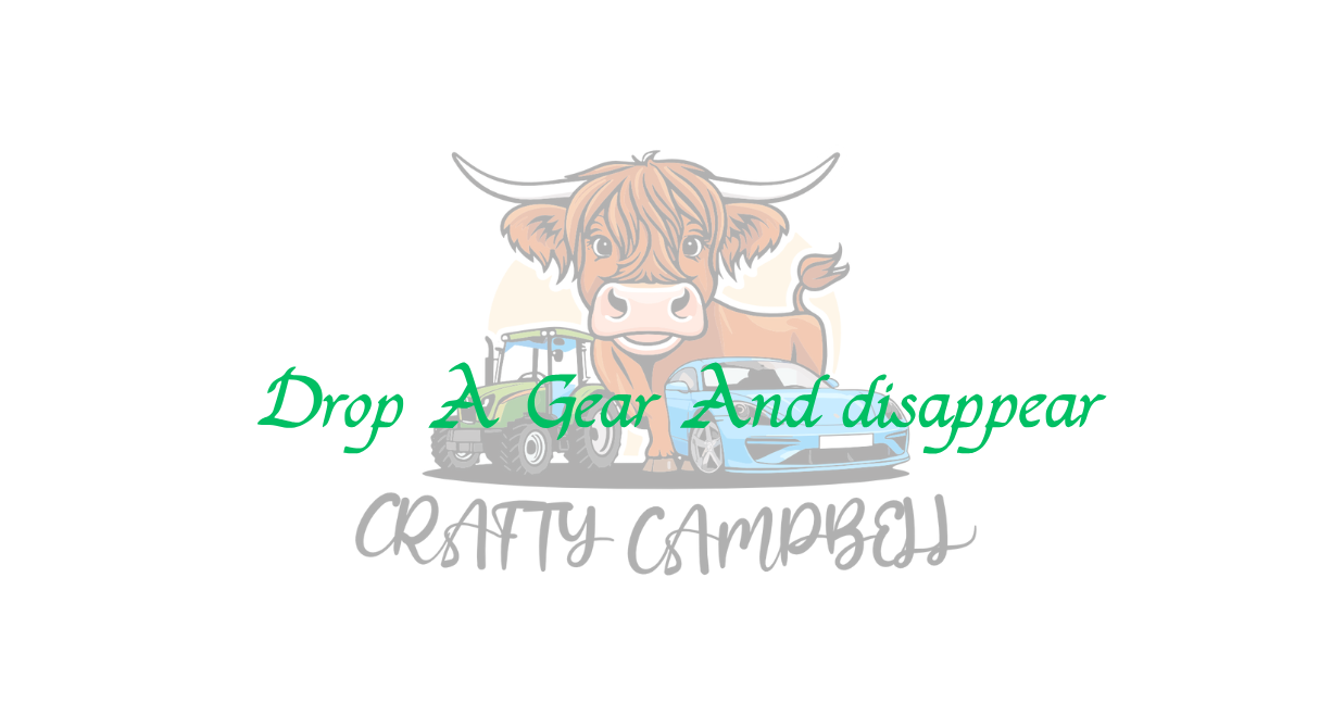 Drop a Gear and Disappear