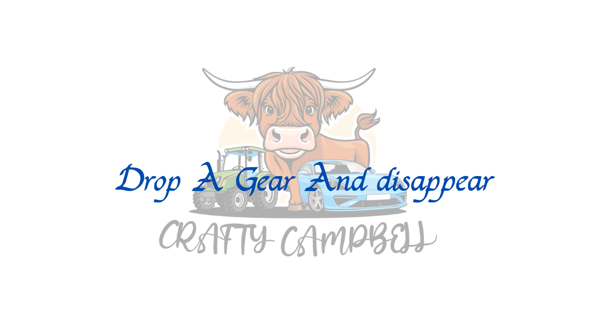 Drop a Gear and Disappear