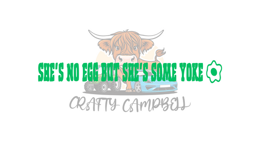She's No Egg But but she some Yoke sticker